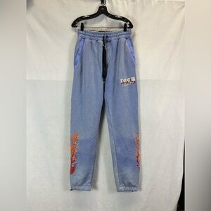 AMIRI 
Tgcw Flames Cotton Sweatpants